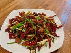 辣炒鸡胗-喇喇排骨火锅·传统韩式脊骨汤(望京西园总店)