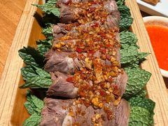 薄荷牛肉卷-一坐一忘云南菜(北京skp店)