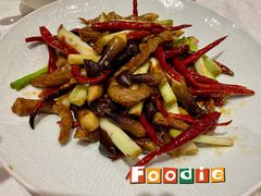 尖椒鸡枞菌牛柳-唐宫海鲜舫