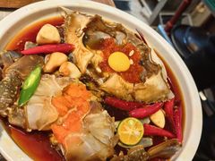 -草家酱蟹炭火烤肉店(珲春南路一店)