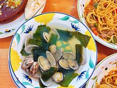 花蛤裙菜海鲜汤-萨莉亚意式餐厅(深圳北站店)