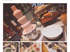 巧克力喷泉-杭州钱江新城万怡酒店-西餐厅