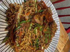 孜然牛肉炒方便面-阿记烧烤(大兴新区店)