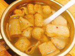 鱼饼汤-恩你小木屋米酒店(莱山店)