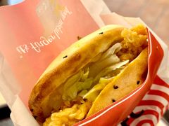 泡椒三绝饼汉堡-肯德基(安定门店)