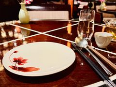餐具摆设-杭州西子湖四季酒店·金沙厅