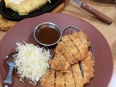 猪排大里脊套餐-犀牛家猪排