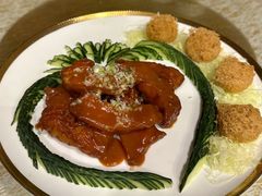 南乳蜂巢鳕鱼-唐阁(香港朗廷酒店)