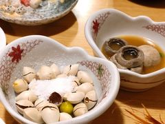 烤带壳银杏-山之川日料放题(通州店)