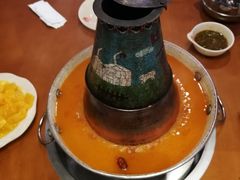 超浓的黄番茄铜锅-清真·噃茄树黄柿子火锅