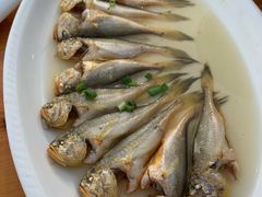 清蒸梅子鱼-胖大嫂渔家排档·全海景餐厅(渔村店)