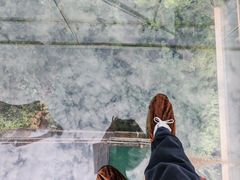 -客天下恐龙水晶玻璃桥