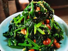 果仁菠菜-锦尚阁烤鱼•天津菜(宣武门胡同店)