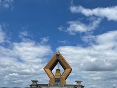 -法门文化景区-合十舍利塔