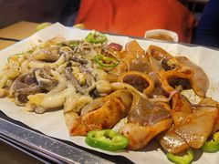 烤鱿鱼-玫瑰花园自助烤肉(顺义鑫海韵通店)