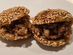 烧饼夹肉-四季民福烤鸭店(前门廊房二条店)