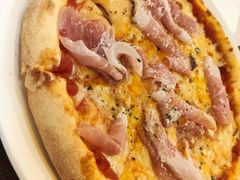生火腿山羊奶酪拿坡里披萨-BONAZZA 意大利餐厅