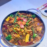 这家新疆炒鸡真的太美味了！