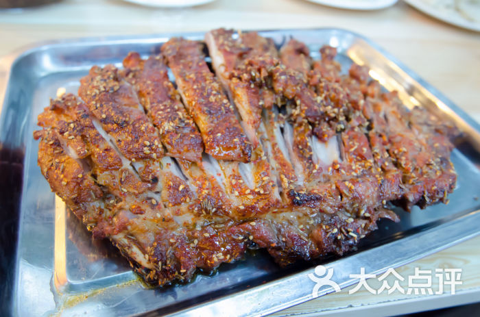 玫瑰红碳烤羊排烤羊排图片 - 第101张