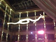 游泳池上空-稷泽·海丽宾雅温泉度假酒店