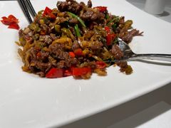 榨菜皮炒牛肉-飶香居(省博物馆店)