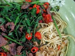 韭黄炒牛肉-刘氏三和面馆