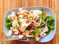鲜鱿鱼沙拉-Wang Sai Seafood