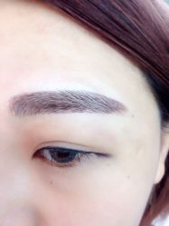 韩式半永久立体雾眉-平萍纹绣韩式半永久定妆