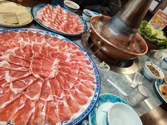 -清真·老门框爆肚涮肉·中华老字号(花乡店)