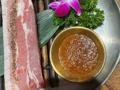 -明洞阿姨·韩式酱蟹烤肉·创意料理(三元桥店)