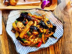 塔肉碎炒茄子-Hi YOU你的饭局泰餐厅(雍和宫店)