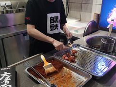 泼辣大香肠-自黑豆夫·臭豆腐夹馍(四海唐人街店)