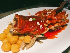 -吴越荣记苏州菜·松鼠桂鱼 100% 活鱼现做(月光码头店)