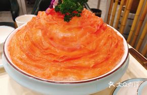 Layered Ice-Cold Duck Intestines