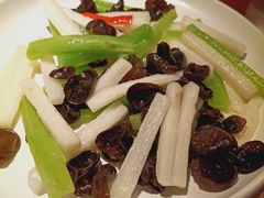 木耳莴笋山药-绿茶餐厅(华联万柳店)