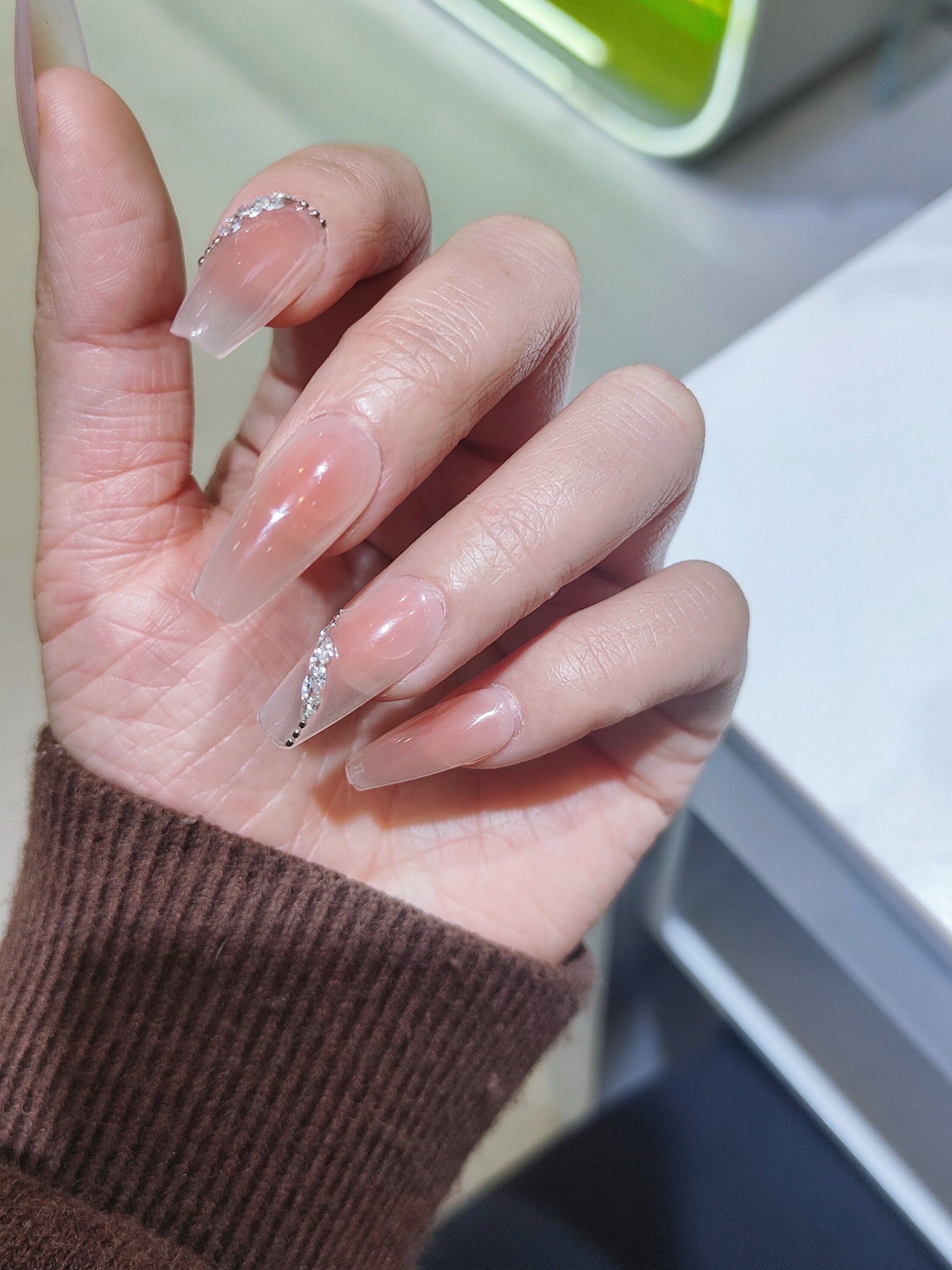 宝,果冻胶贴穿戴甲超牢固!