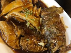 温式黄鱼烧年糕-柒园·三十年创意杭帮菜(龙湖滨江天街店)