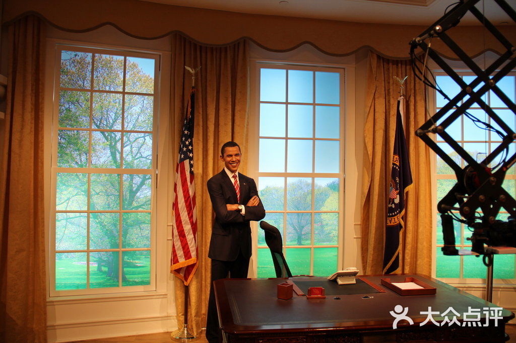 香港杜莎夫人蜡像馆奥巴马图片-北京展览馆-大众点评网