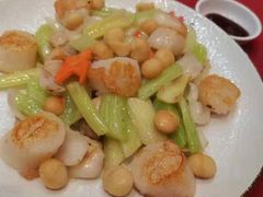 碧绿果仁炒元贝-北园酒家(小北路店)