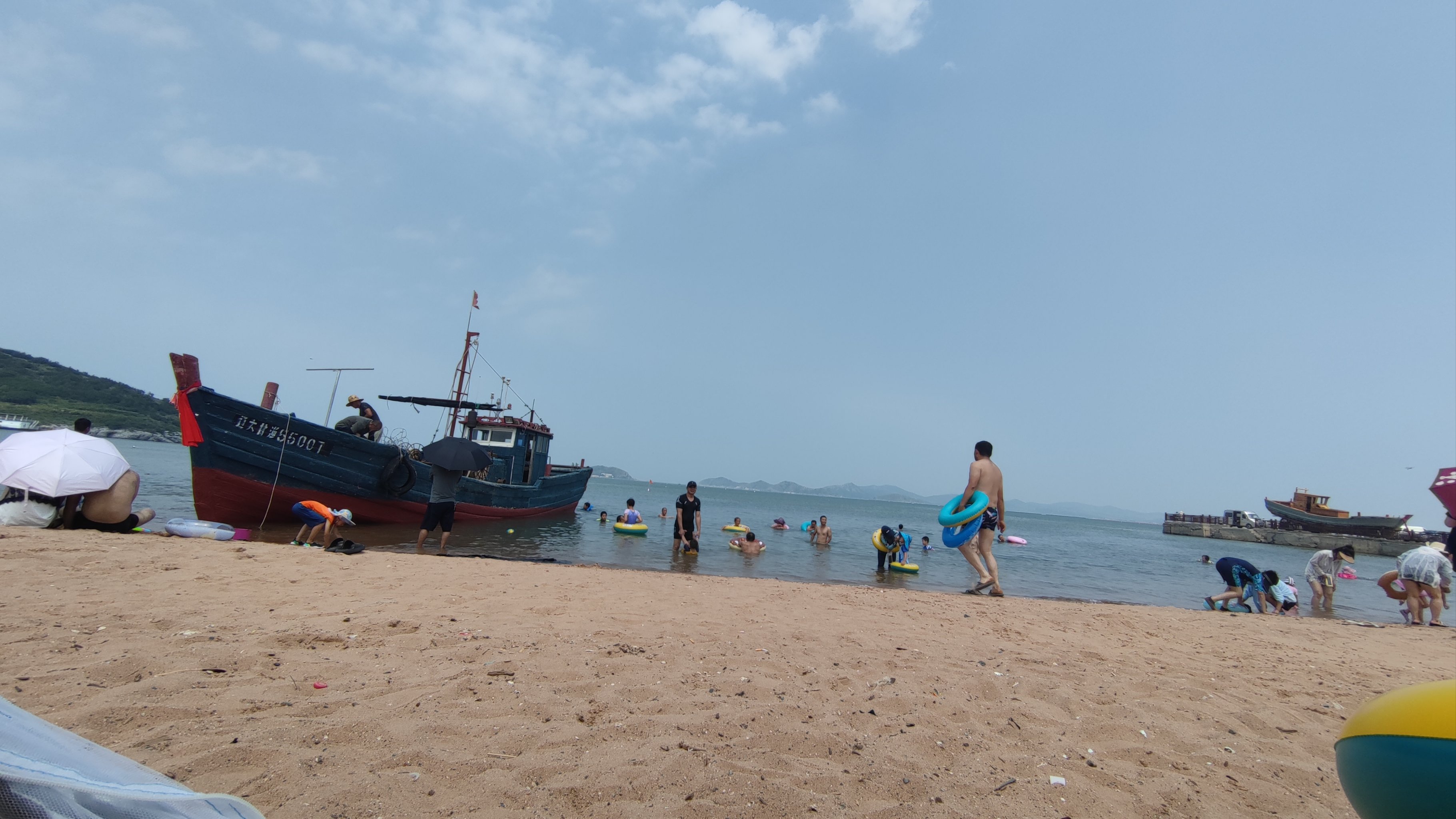 大连大黑石海滨浴场图片