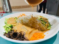 五彩大拉皮-添福来墨鱼饺子 · 海鲜东北菜(锦绣店)