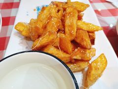 拔丝地瓜-东北哈尔滨酱骨头馆房掌柜铁锅炖