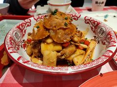 梭子蟹炒年糕-辣小鲜·南昌大排档(船山路店)