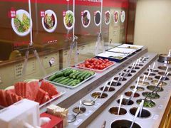 自助调料区-海底捞火锅(银泰中心店)