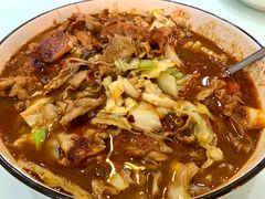水煮肉片-老张家疙瘩汤(昌乐店)