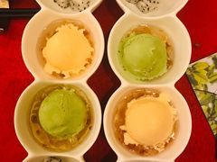 桃油双味冰激凌-夏宫中餐厅(香格里拉大酒店)