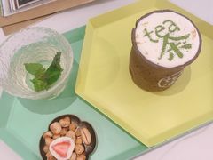 奶盖茶-茶是一枝花泡茶店