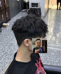 -藤野造型专业烫染接发