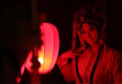 -胭脂猫京剧摄影