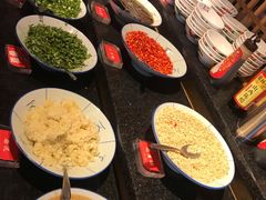 自助调料区-老版火锅(半坡店)